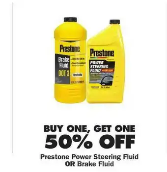 Advance Auto Parts Prestone Power Steering Fluid Or Brake Fluid offer