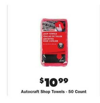 Advance Auto Parts Autocraft Shop Towels -50 Count offer