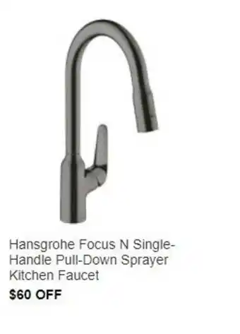 Hansgrohe Focus N Single-handle Pull-down Sprayer Kitchen Faucet