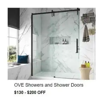 Costco Ove Showers And Shower Doors offer