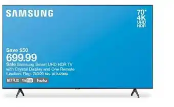 Target Samsung Smart Uhd Hdr Tv offer