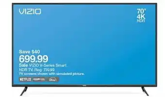 Target Vizio V-series Smart Hdr Tv offer