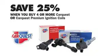 Advance Auto Parts Carquest Premium Ignition Coils offer