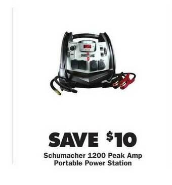 Advance Auto Parts Schumacher 1200 Peak Amp Portable Power Station offer