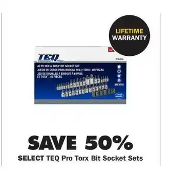 Advance Auto Parts Teq Pro Torx Bit Socket Sets offer