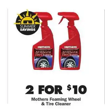 Advance Auto Parts Mothers Foaming Wheel & Tire Cleaner offer