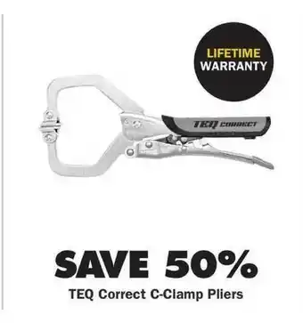 Advance Auto Parts Teq Correct C-clamp Pliers offer