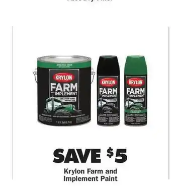 Advance Auto Parts Krylon Farm And Implement Paint offer