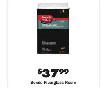 Advance Auto Parts Bondo Fiberglass Resin offer