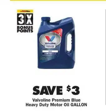 Advance Auto Parts Valvoline Premium Blue Heavy Duty Motor Oil Gallon offer