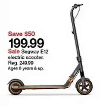 Target Segway E12 Electric Scooter offer