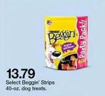 Target Purina Beggin' Strips 40-Oz Dog Treats offer