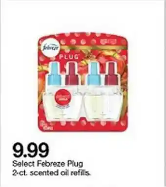 Target Febreze Plus 2-Ct Scented Oil Refills offer