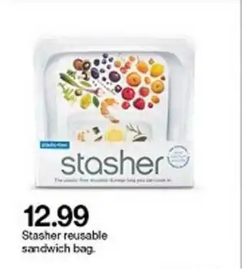 Target Stasher Reusable Sandwich Bag offer