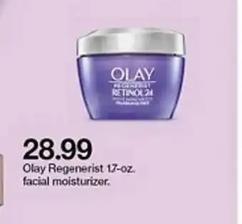 Target Olay Regenerist 17-Oz Facial Moisturizer offer