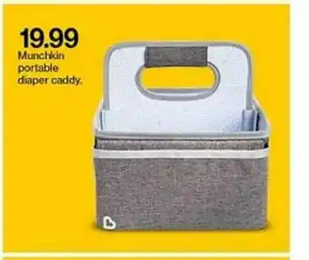 Target Munchkin Portable Diaper Caddy offer