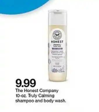 Target The Honest Company 10-Oz Truly Calming Shampoo And Body Wash offer