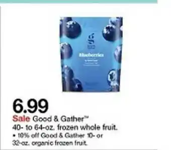 Target Good & Gather™ 40- To 64-Oz Frozen Whole Fruit offer