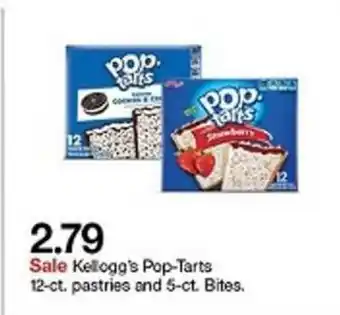 Target Kellogg's Pop-Tarts 12-Ct Pastries And 5-Ct Bites offer