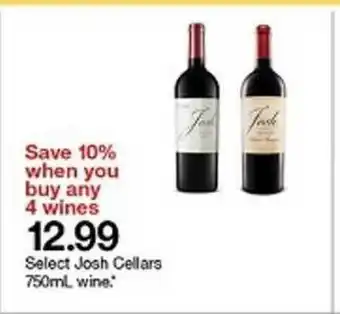 Target Josh Cellars 750mL Wine offer