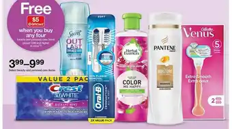 Target Beauty And Personal Care Items offer