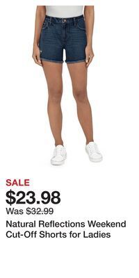 Cabela's Natural reflections weekend cut-off shorts for ladies offer
