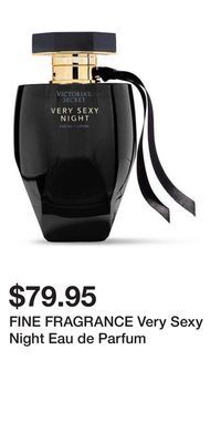 Victoria's Secret Fine fragrance very sexy night eau de parfum offer