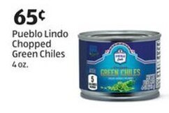 Aldi Pueblo Lindo Chopped Green Chiles 4 oz offer