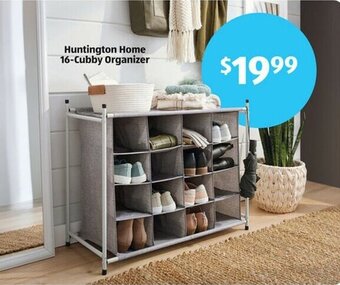 Aldi Huntington Home 16-Cubby Organizer offer