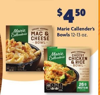 Family Dollar Marie callender's bowls offer