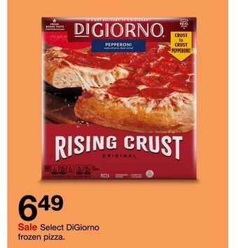 Target Select digiorno frozen pizza offer