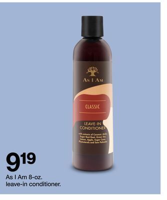 Target As i am 8-oz. leave-in conditioner offer