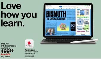 Target Ipad air® (5th generation) offer