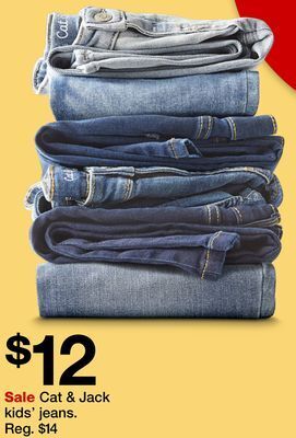 Target Cat & jack kids' jeans offer