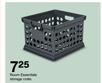 Target Room essentials storage crate offer