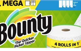 Target Bounty 6-pk. mega roll paper towels offer