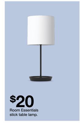 Target Room essentials stick table lamp offer