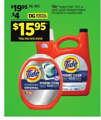 Dollar General Tide® offer