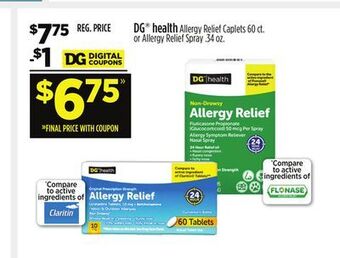 Dollar General Dg® health offer