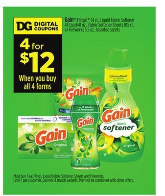 Dollar General Gain® offer
