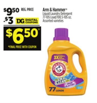 Dollar General Arm & hammer® offer