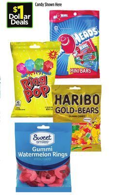 Dollar General Candy shown here offer