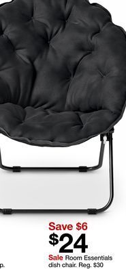 Target Room essentials dish chair offer