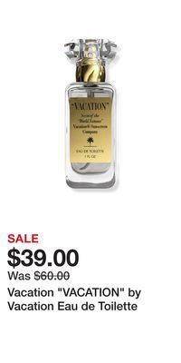 Ulta Beauty Vacation vacation by vacation eau de toilette offer