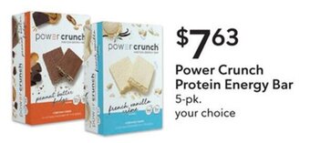 Publix Power Crunch Protein Energy Bar 5-pk. offer