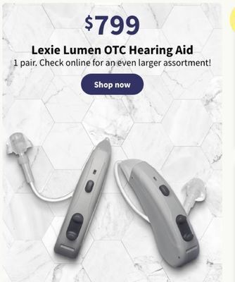 Walgreens Lexie lumen otc hearing aid offer