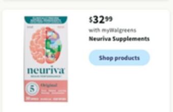 Walgreens Neuriva supplements offer