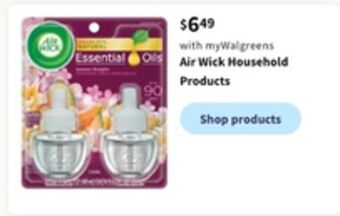Walgreens Air wick household products offer