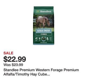 Tractor Supply Company Standlee premium western forage premium alfalfa/timothy hay cube horse feed, 40 lb. offer