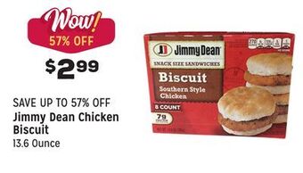 Grocery Outlet Chicken biscuit offer